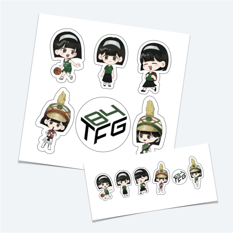 北一女萌娃貼紙套組