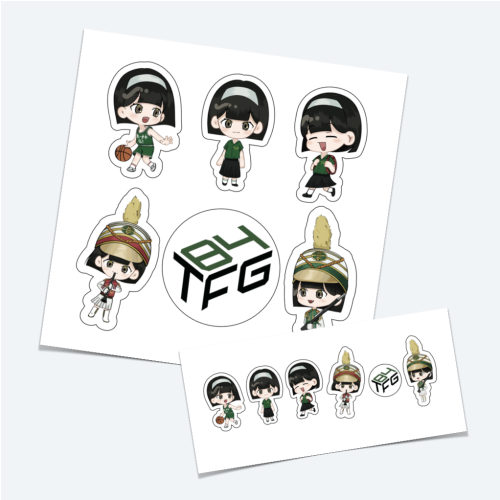 北一女萌娃貼紙套組